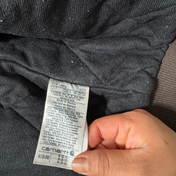 Carhartt Size:M(8/10) Women’s Brown Hooded Jacket - Picture 6 of 14